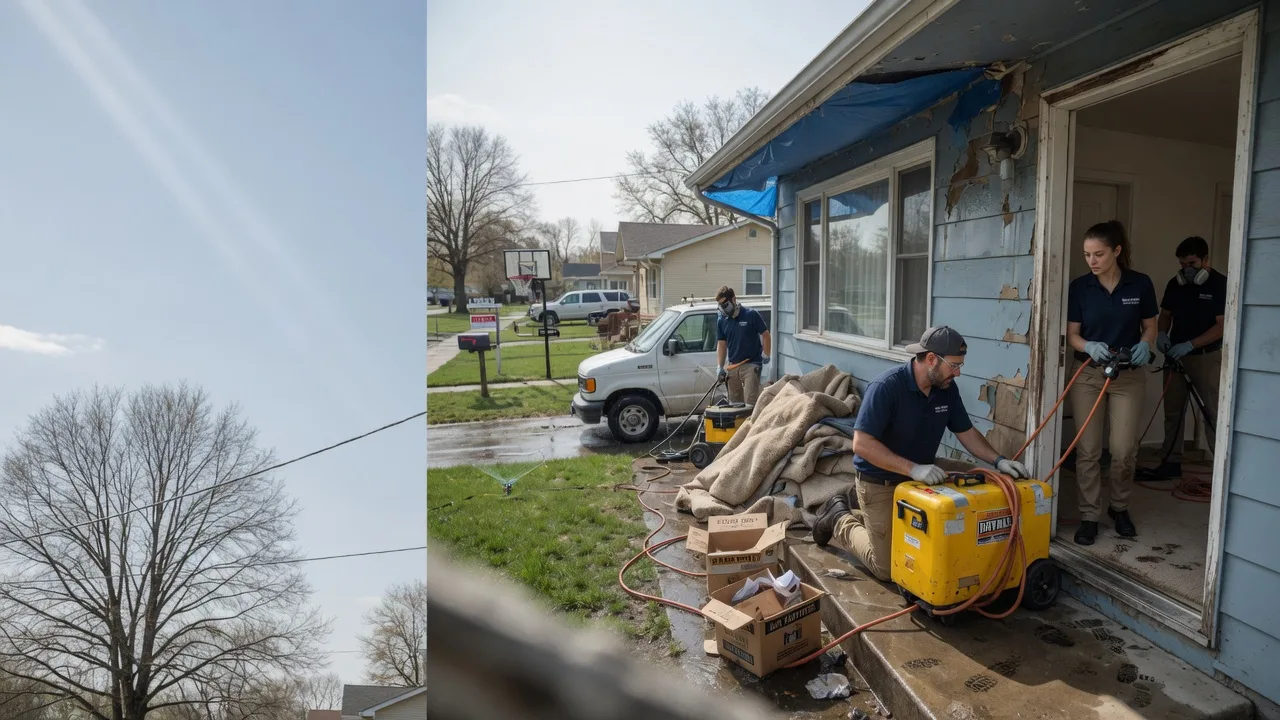 Basement Flood Cleanup in Beaumont, TX near me
